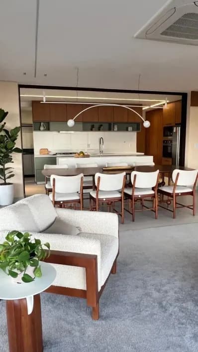 Apartamento no Deck 23 Opus Decorado - Imagem 4